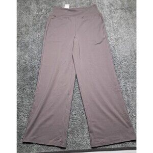 New Women's Gradual Flare Leggings Crossover Yoga Pants Size 28 L Stretch Pocket